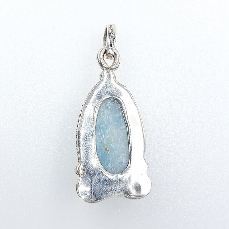 Dije de Larimar en Plata 925 Mod. 1757 - Caleidoscopio