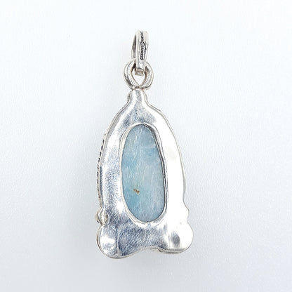 Dije de Larimar en Plata 925 Mod. 1757 - Caleidoscopio