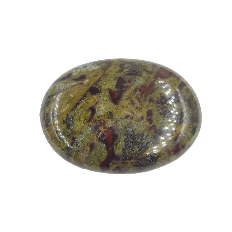 Heliotropo Piedra Sangre Palm Stone 4.5 cm x 3.5 cm