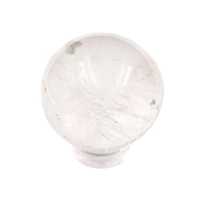 Esfera de Cuarzo Blanco Cristal de 3 a 3.5 cm de diámetro.