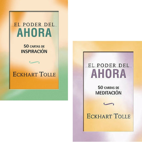 El Poder Del Ahora: 50 Cartas De Inspiración de Tolle, Eckhart  978-84-8445-640-7